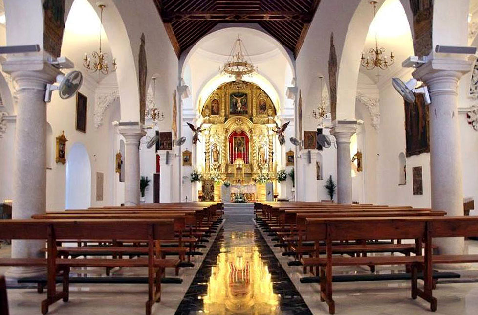 Interior Iglesia Mijas